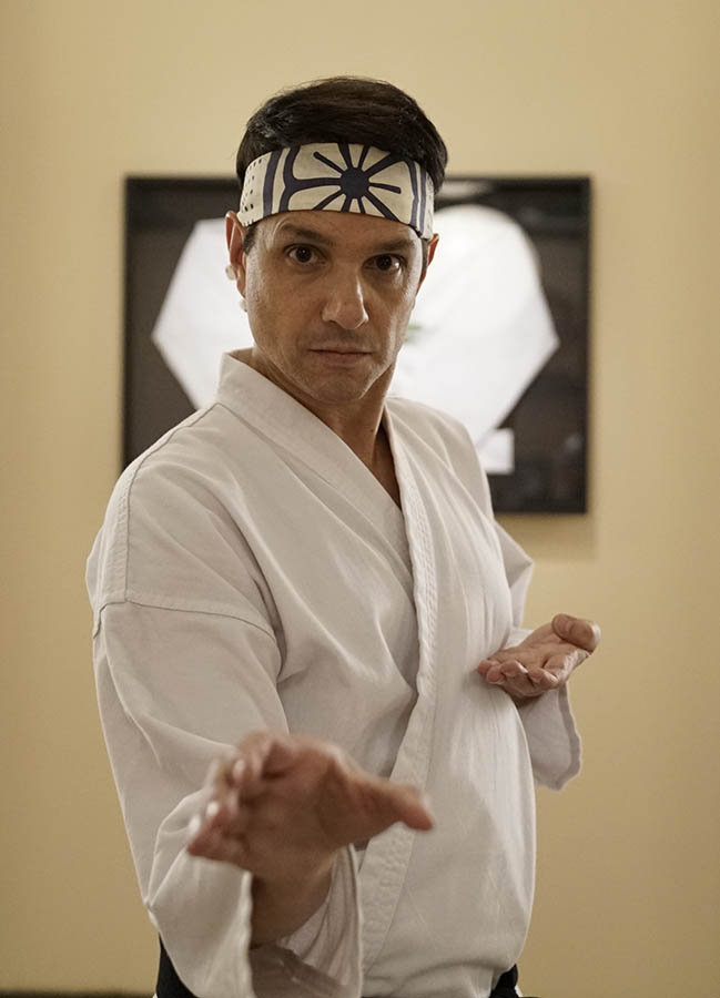 Ralph Macchio dans la saison 1 de Cobra Kai