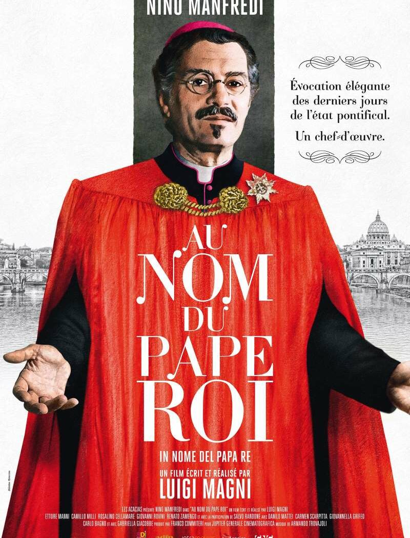Au nom du pape roi, l'affiche de la reprise