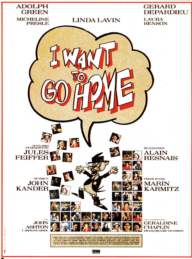 I want to Go Home, affiche du film de Resnais
