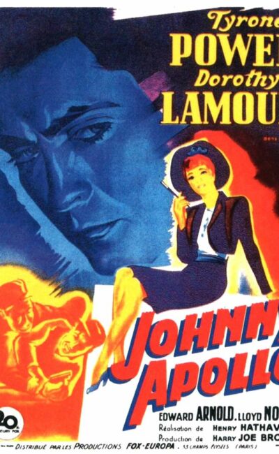 Johnny Apollo, l'affiche