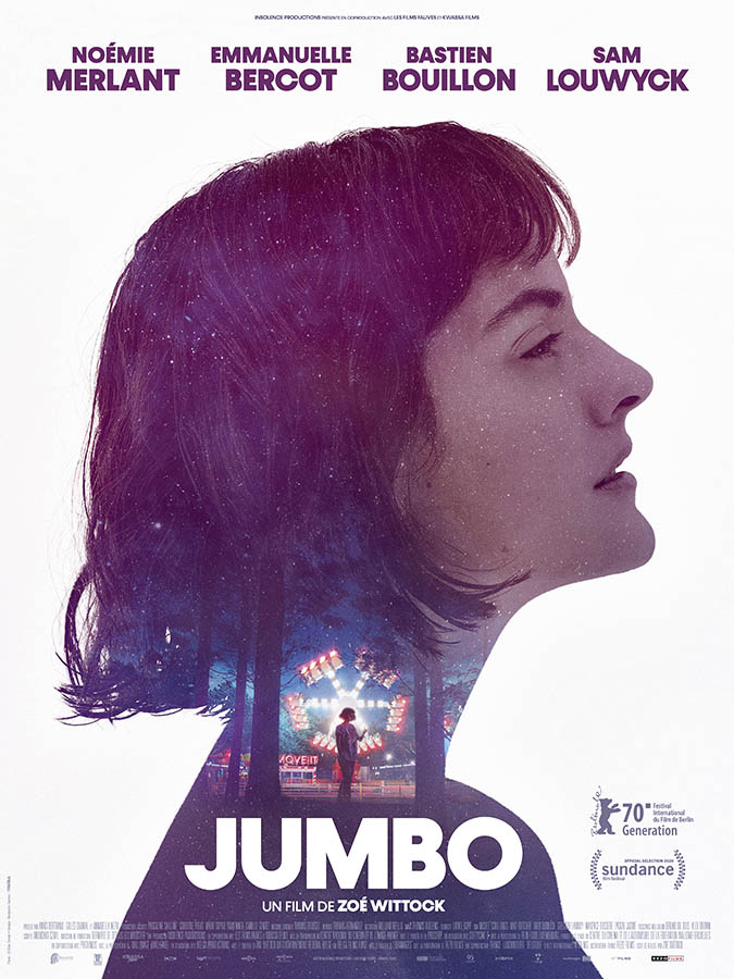 Jumbo, affiche du film de Zoé Wittock, avec Noémie Merlant