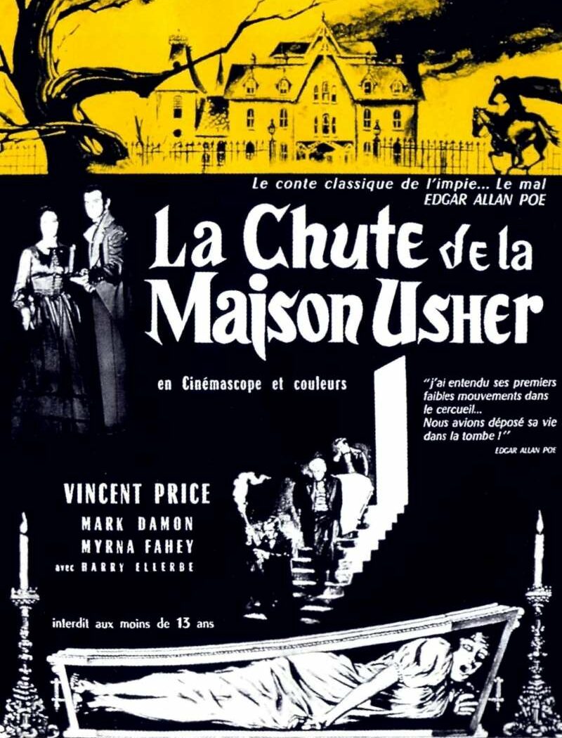 La chute de la maison Usher, l'affiche