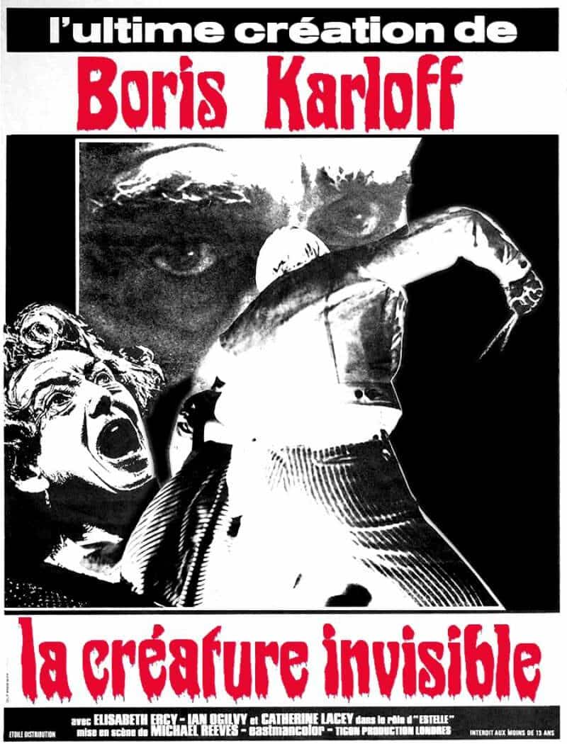 La créature invisible, l'affiche