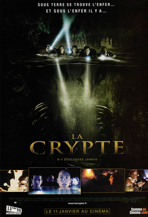 La crypte (The Cave), affiche France