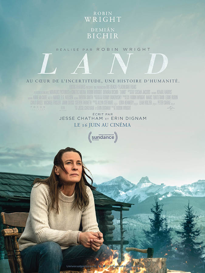 Land de Robin Wright, affiche du film