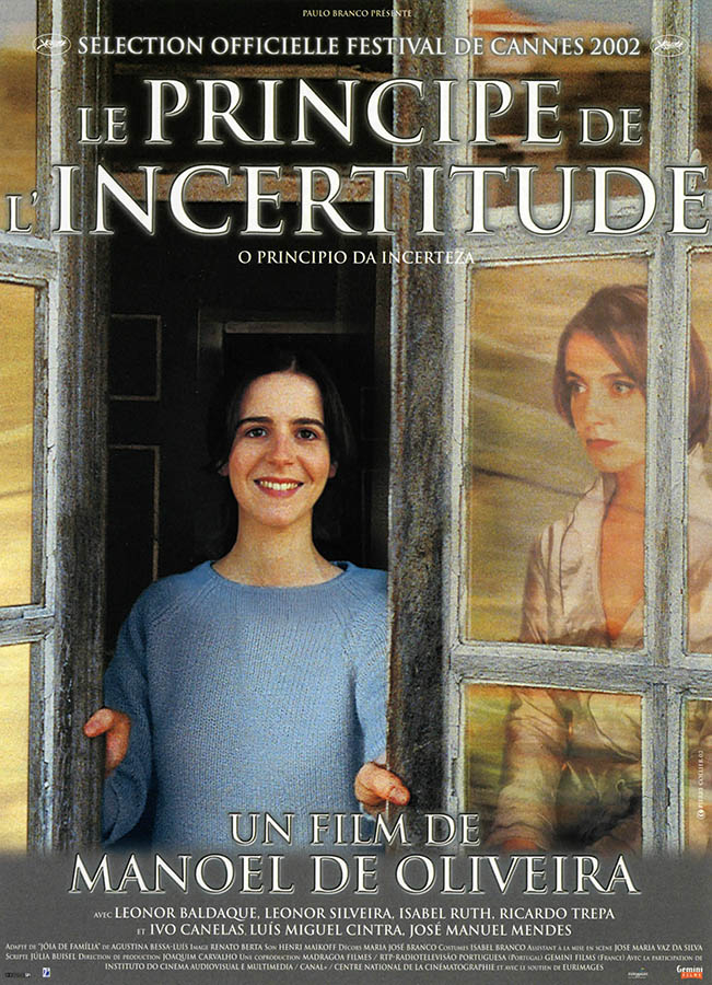 Affiche de Le principe de l'incertitude Manoel de Oliveira (2002)