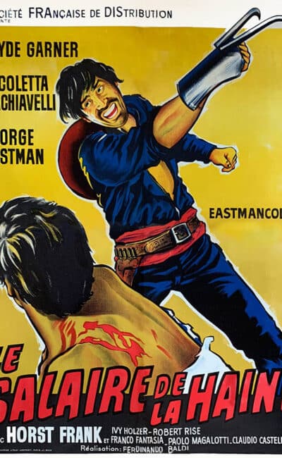 Le salaire de la haine, affiche cinéla