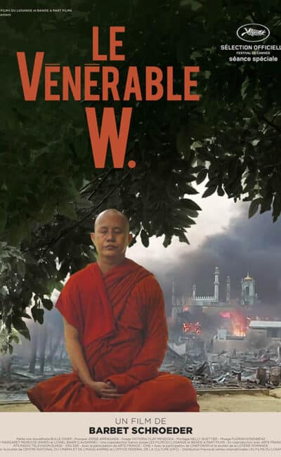 Le vénérable W, affiche du film de Barbet Schroeder