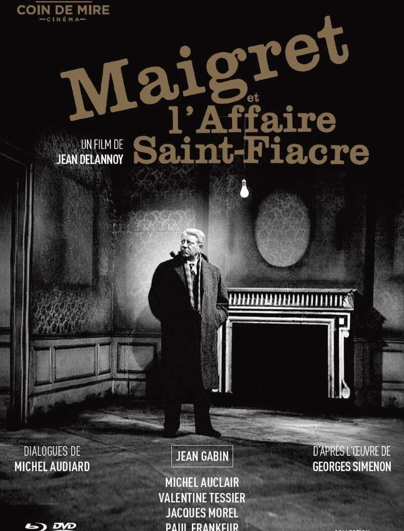 Maigret et l'affaire Saint-Fiacre, la jaquette mediabook