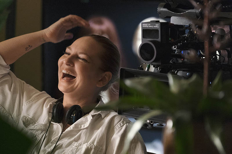 Sia sur le tournage de Music