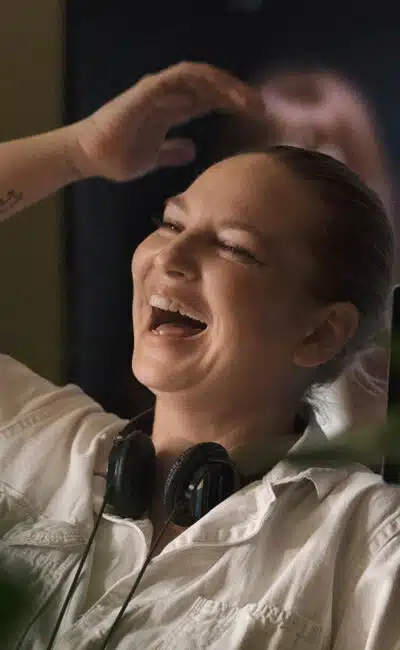 Sia, sur le tournage de Music