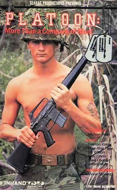 The Platoon, More than a company of man jaquette VHS (1987