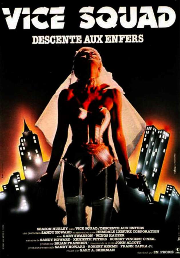 Vice Squad, descente aux enfers, l'affiche