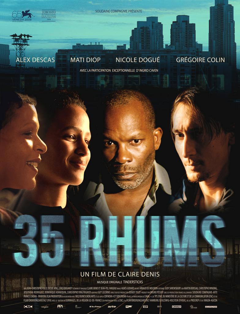 Affiche de 35 rhums de Claire Denis