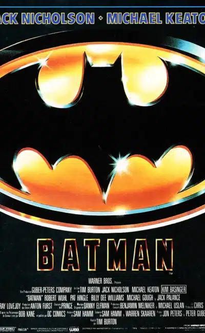 Batman, affiche du film de Tim Burton (1989)