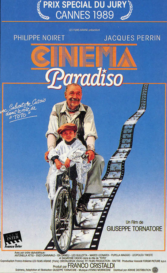 Cinema Paradiso, affiche du film de Tornatore