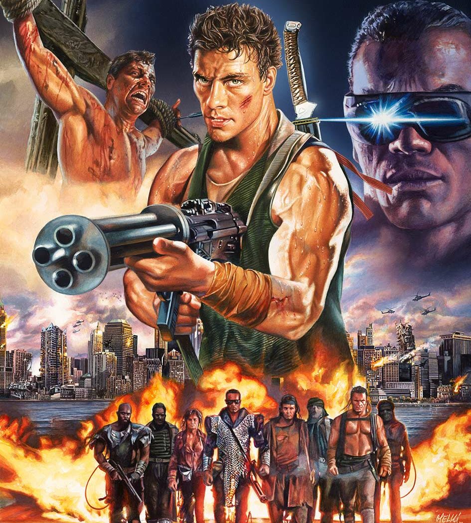 Cyborg avec Jean-Claude Van Damme par Melki