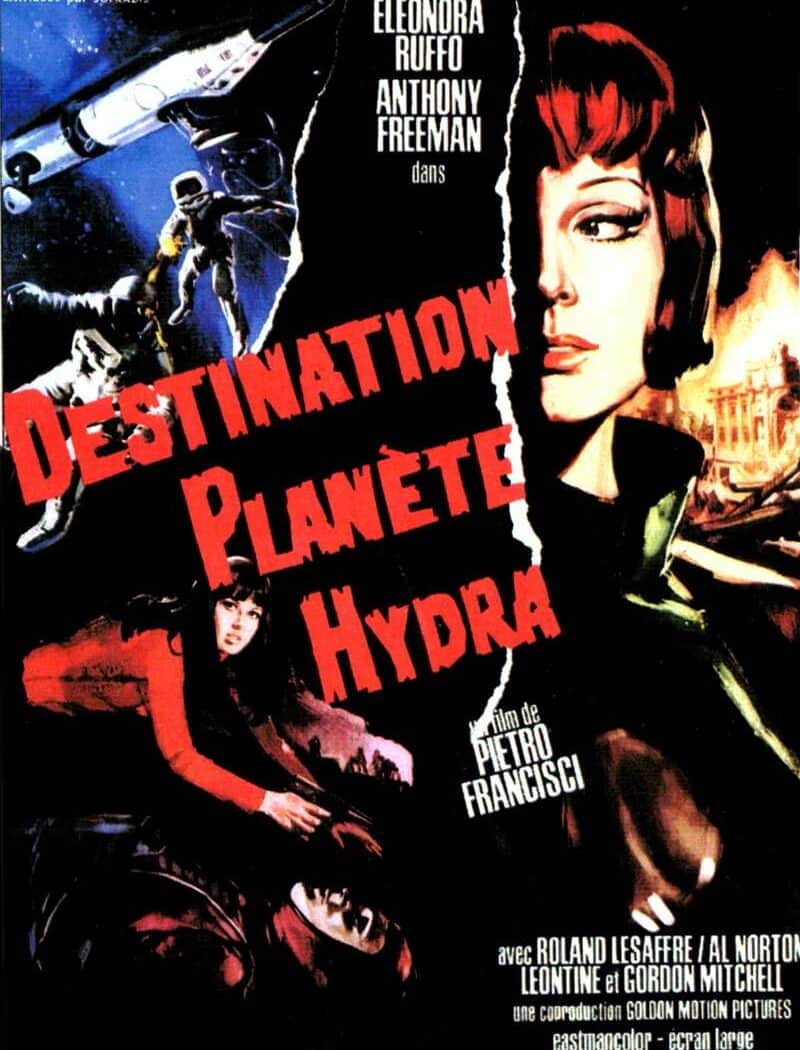 Destination planète Hydra, l'affiche