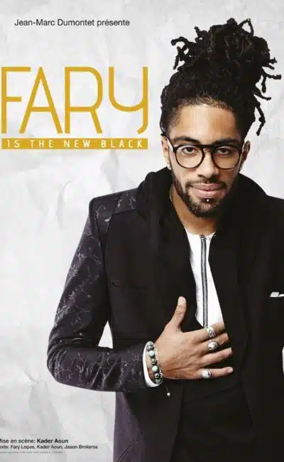 Fary, affiche du spectacle