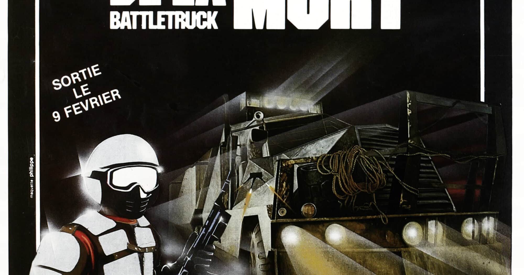 Le camion de la mort (Battletruck), l'affiche du film