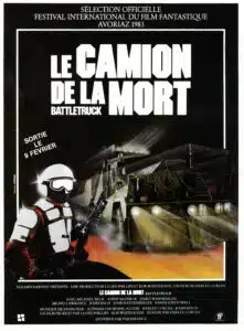 Le camion de la mort (Battletruck), l'affiche du film