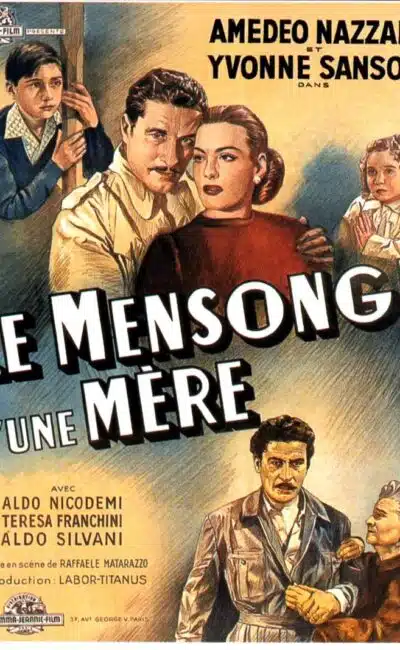 Le mensonge d'une mère, l'affiche