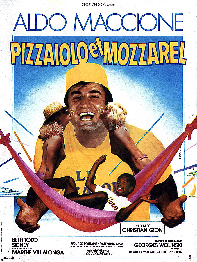 Pizzaiolo et Mozzarel, l'affiche 120 X 160