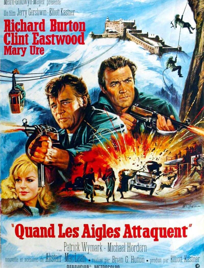 Quand les aigles attaquent, l'affiche