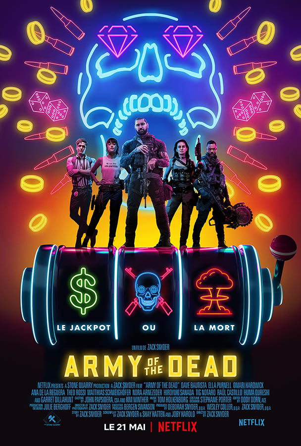 Army of the Dead, affiche du film de Zac Snyder