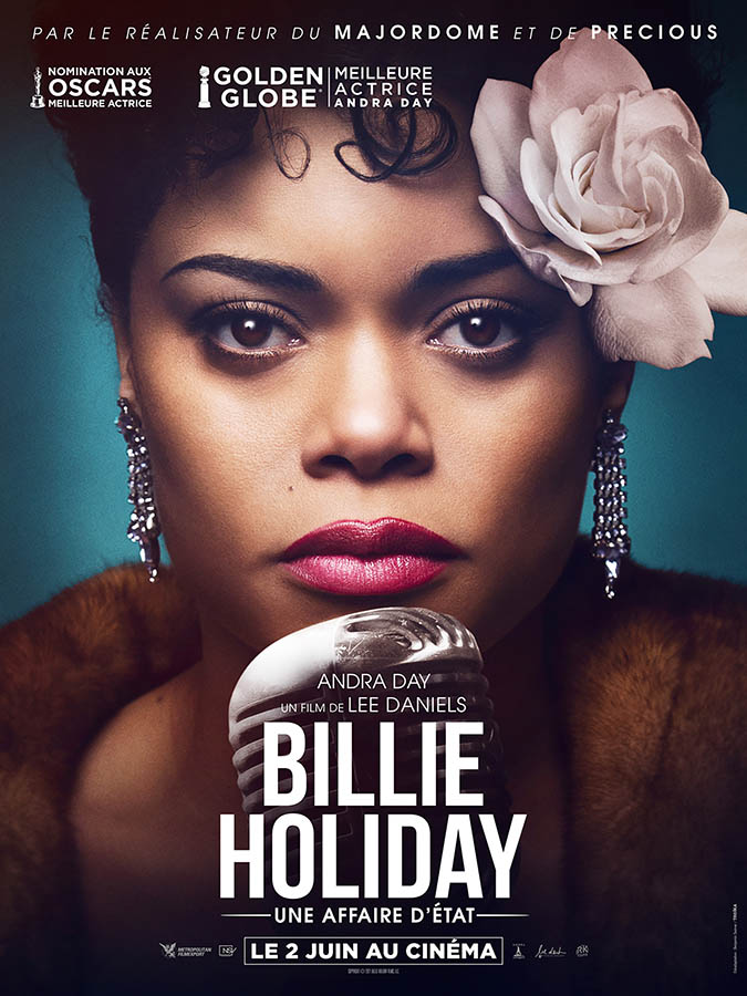 Billie Holiday une affaire d'état, affiche France