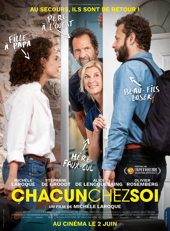 Chacun chez soi - affiche du film de Michelle Laroque