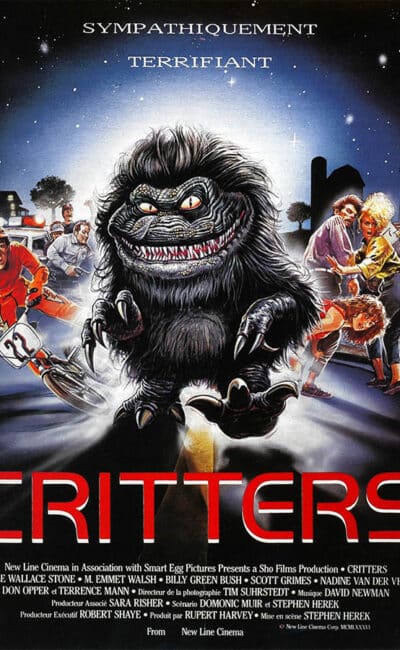 Critters 1, affiche de Sciotti - Poster France