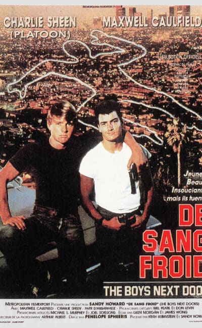 De sang froid (The Boys Next Door), affiche originale 1987 (Satori Publicité)