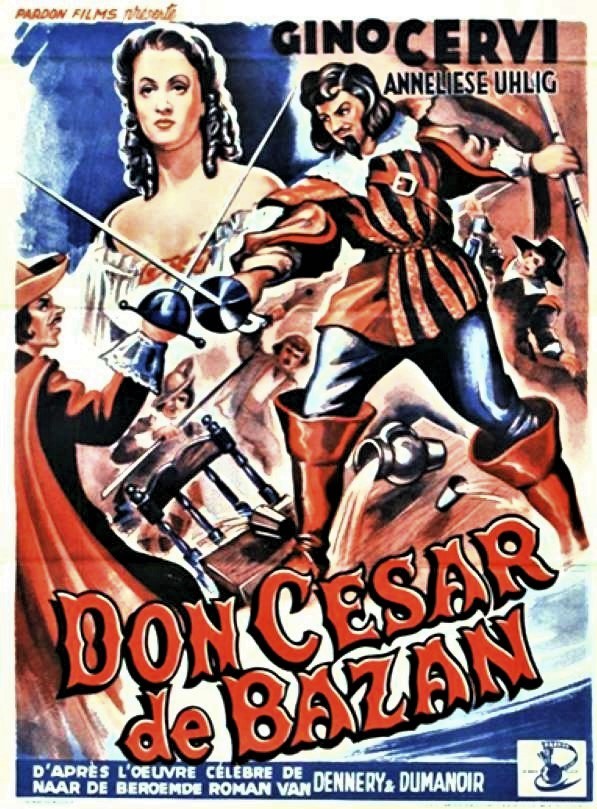 Don César de Bazan, l'affiche belge