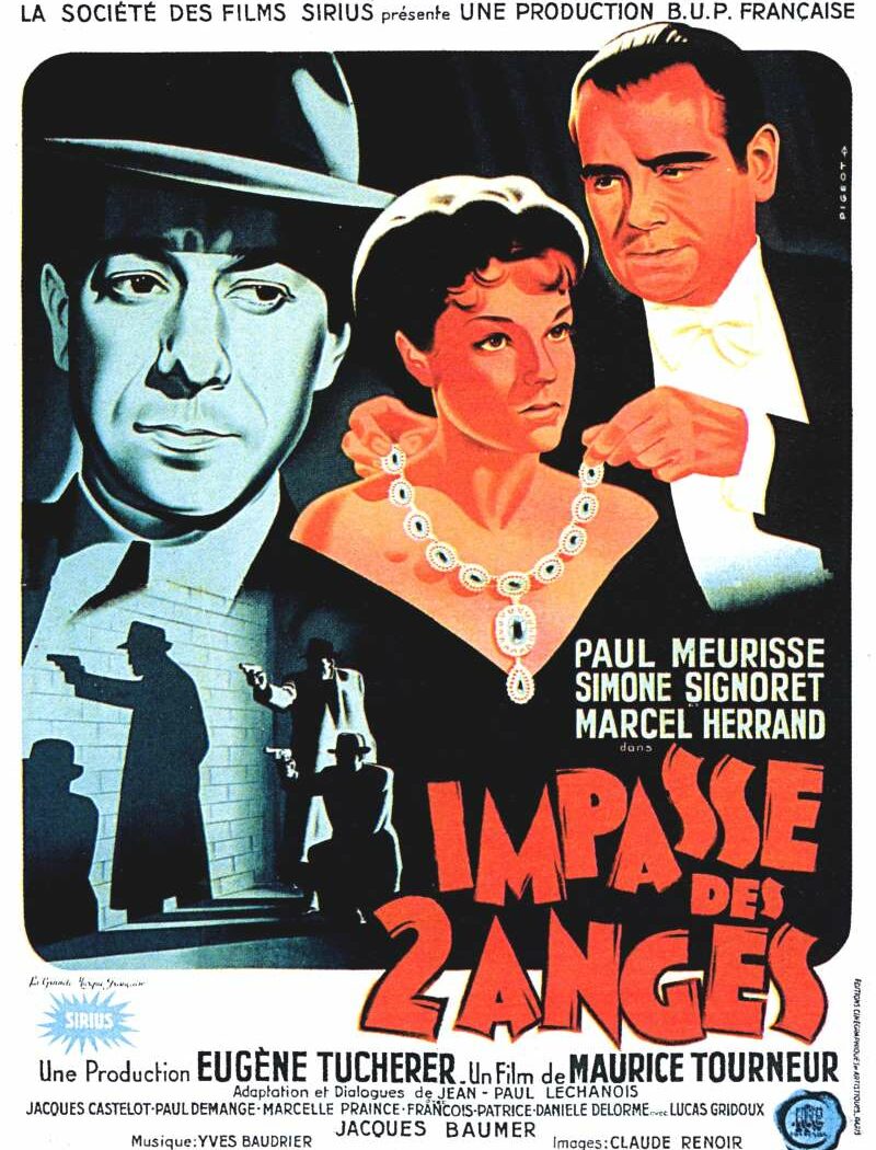 Impasse des deux anges, l'affiche