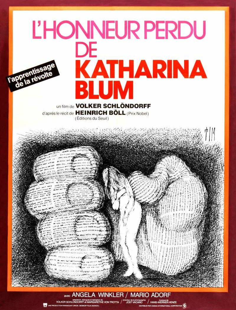 L'honneur perdu de Katharina Blum, l'affiche