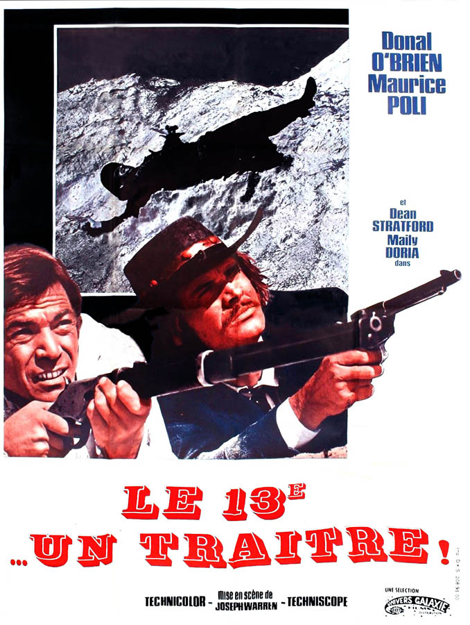 Le 13e est un traitre, affiche du film de Giuseppe Vari