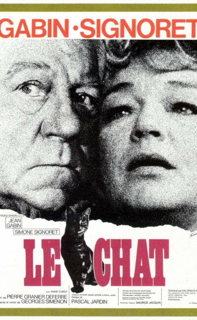 le chat, affiche cinéma