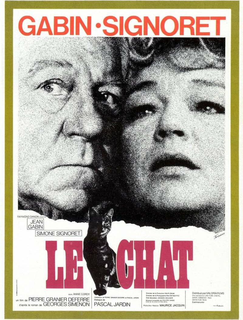 le chat, affiche cinéma