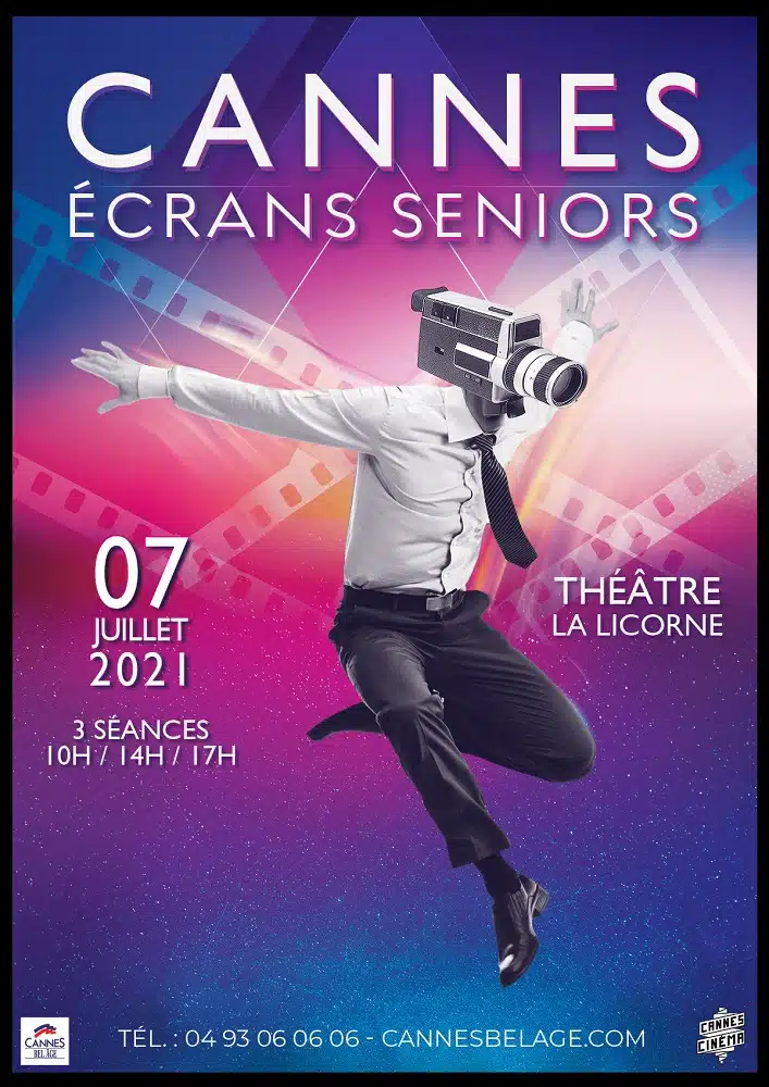 Affiche de Cannes Écrans Seniors