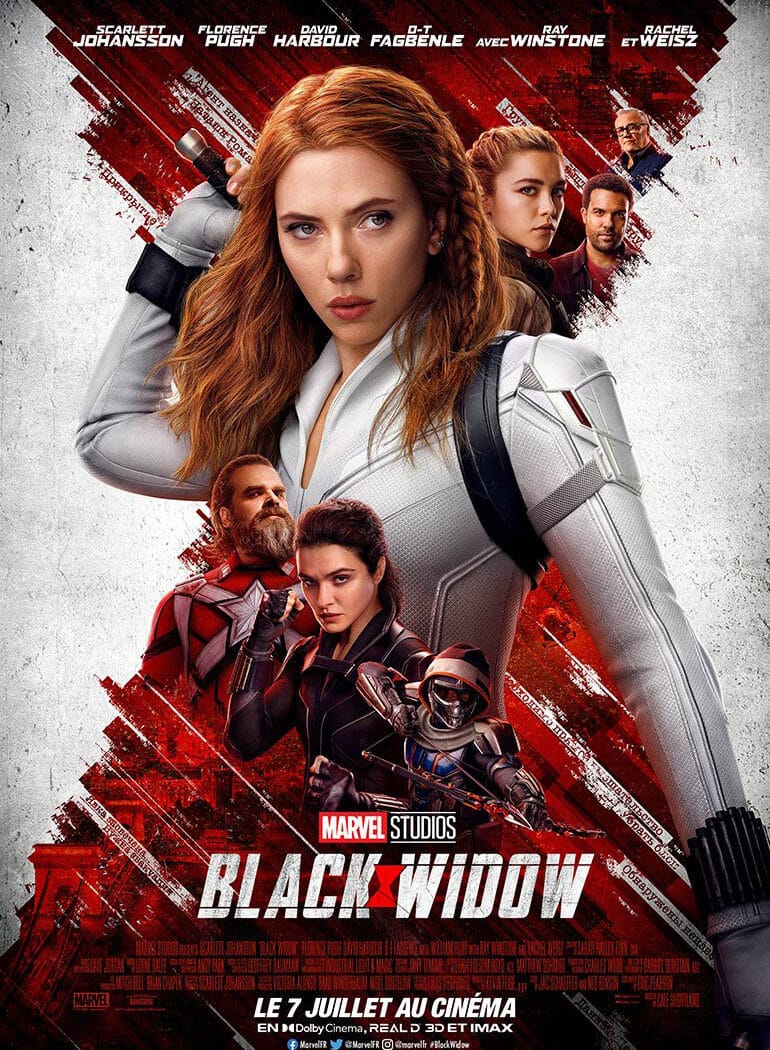 Affiche définitive de Black Widow