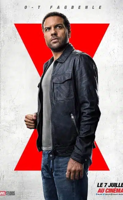 Black Widow, affiche personnage d'O-T Fagbenle