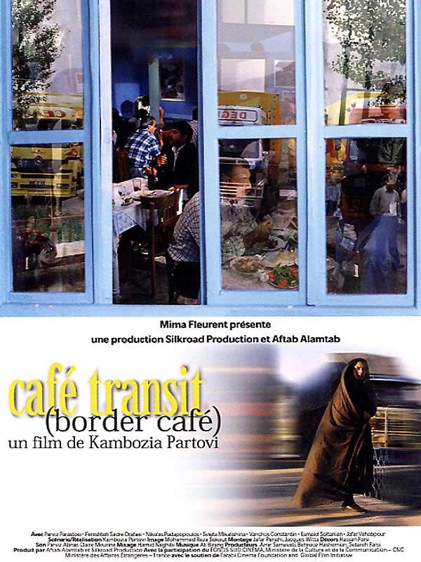 Affiche française du film iranien Café transit