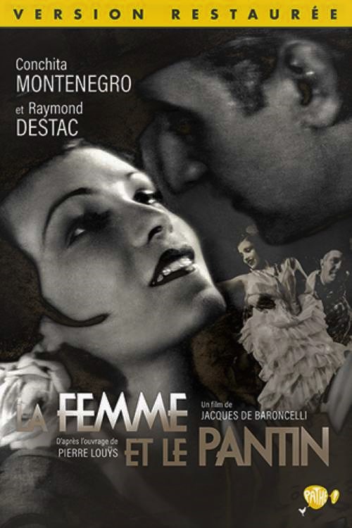 La femme et le pantin, jaquette