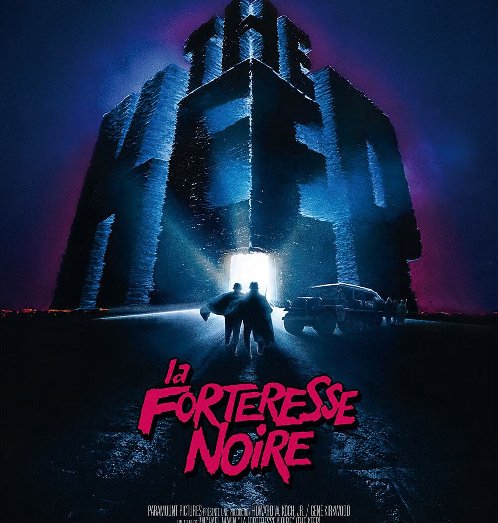 Affiche reprise 2025 de La forteresse noire / The Keep - Affiche adaptation : Dark Star
