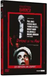 Les démons de l'esprit, jaquette DVD