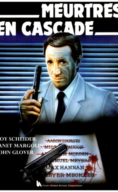 Meurtres en cascade, la jaquette VHS