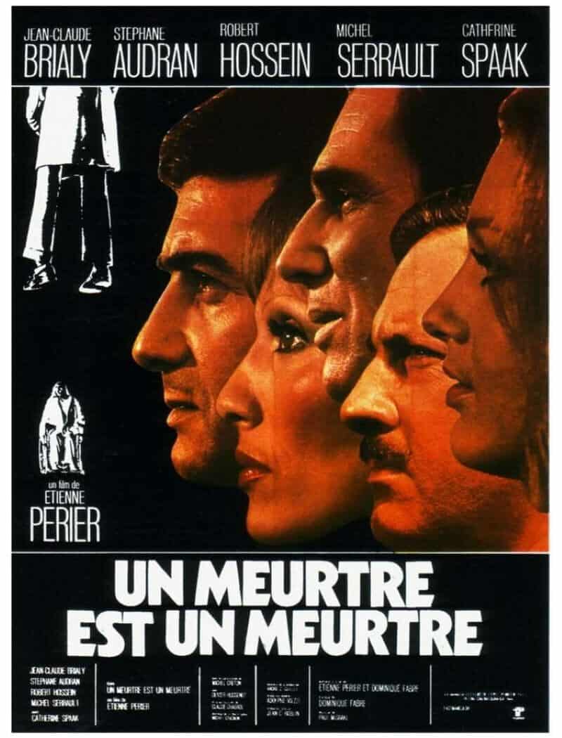 Un meurtre est un meurtre, l'affiche