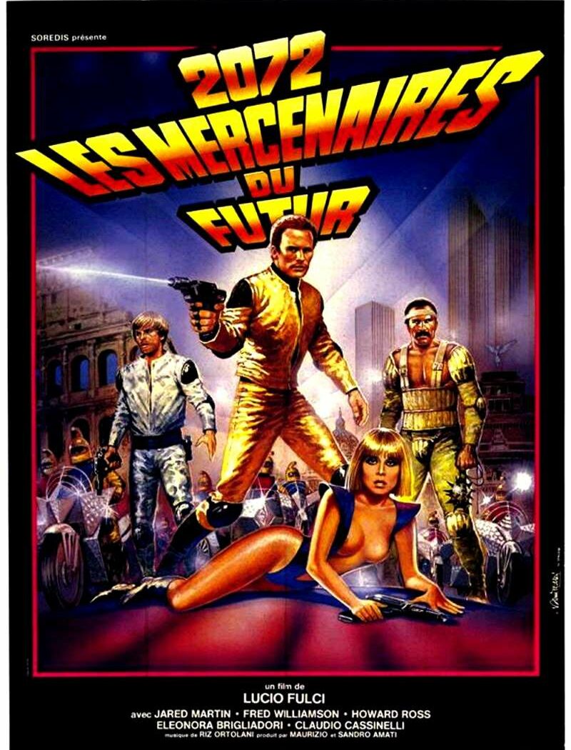 2072, les mercenaires du futur, l'affiche