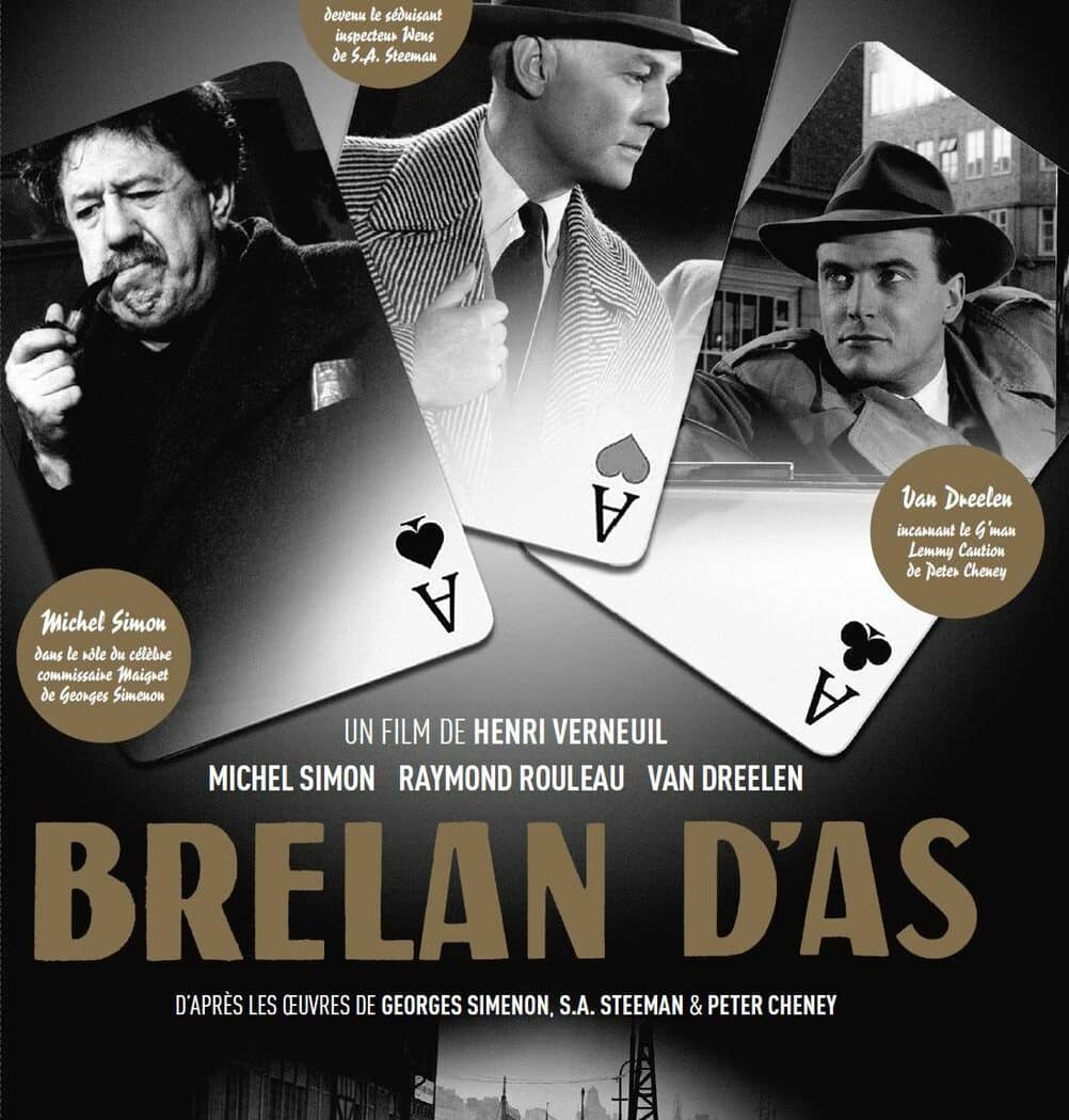 Brelan d'as, jaquette